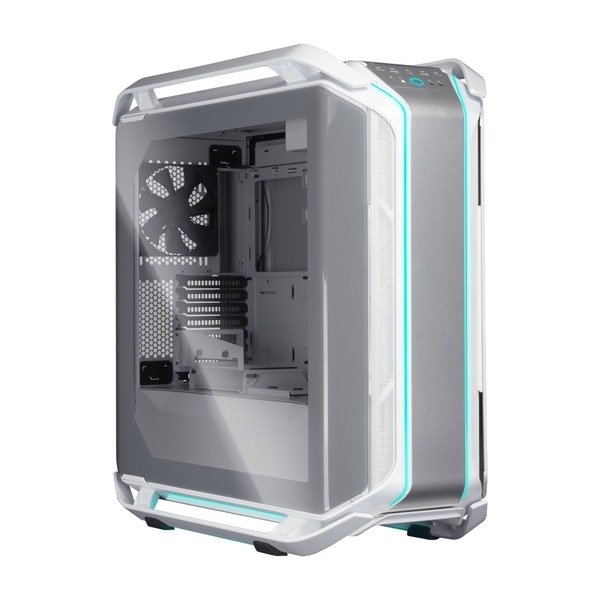 Case Cooler Master Cosmos C700M White sẵn 4 Fan Led
