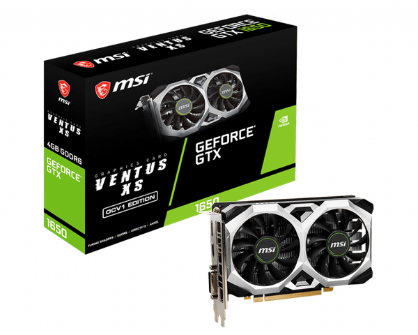 Card màn hình MSI GTX 1650 D6 VENTUS XS 4G OCV3