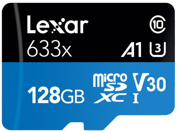 Thẻ Nhớ Micro SDXC Laxar V30 A1 Class 10 128GB UHS-I (100MB/s R 45MB/s W) (LSDMI128BB633A)