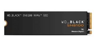 SSD WD Black SN8100 2TB PCIe Gen5 x4 NVMe M.2 WDS200T1X0M
