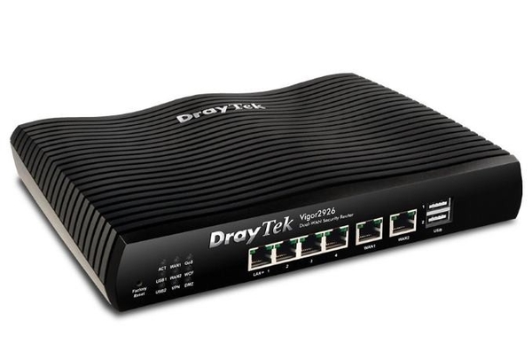 Thiết Bị Mạng Router Dual-WAN DrayTek Vigor2926