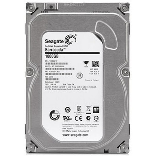 HDD Seagate BarraCuda 1TB 3.5 inch 16MB Cache 7200RPM