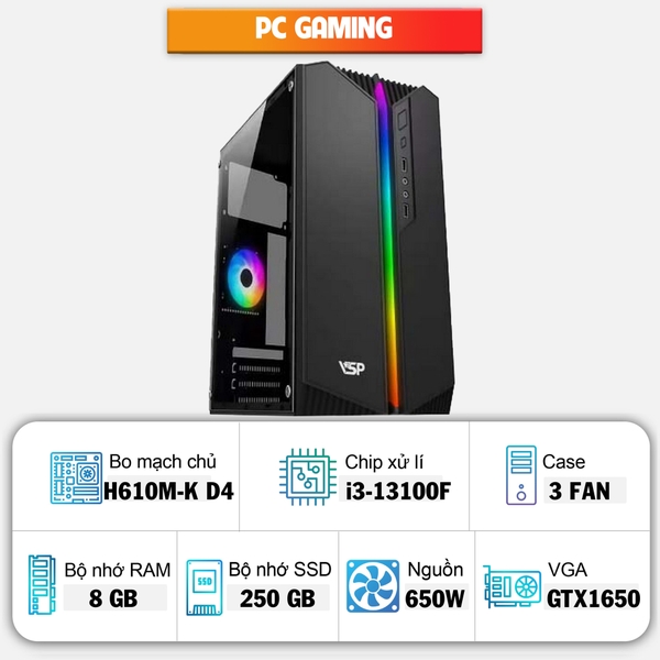 PCDL Gaming i3-13V1650