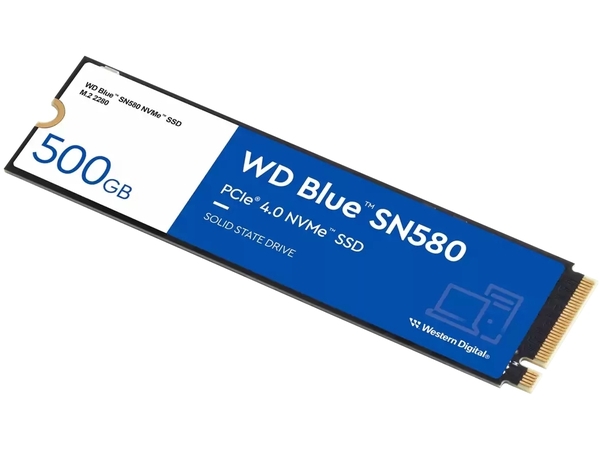 Ổ cứng SSD WD Blue SN580 500GB NVMe PCIe Gen4 x4 WDS500G3B0E