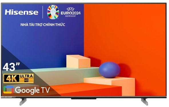 Google Tivi Hisense 4K 43 inch 43A6500K