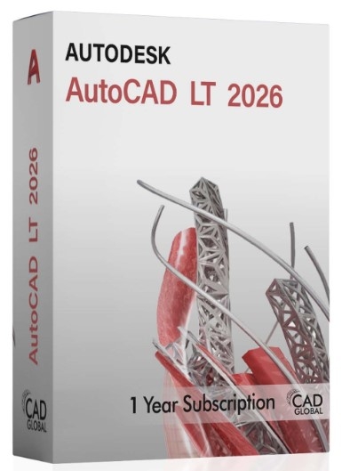 Phần Mềm AutoCAD LT 2026 Commercial New Single-user ELD Annual Subscription 12 Tháng