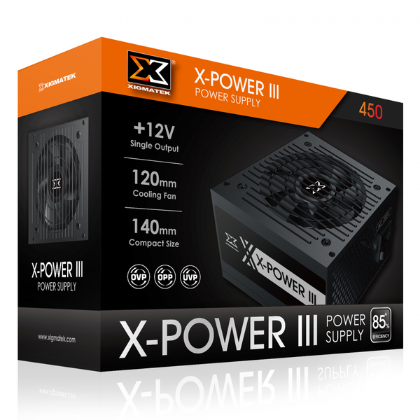 Nguồn Xigmatek X-POWER III 450 EN45969 400W -Standard