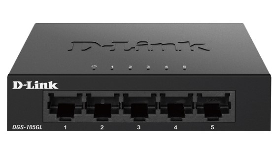 Switch D-link DGS-105GL (5 port/ 1Gbps/ Unmanaged)