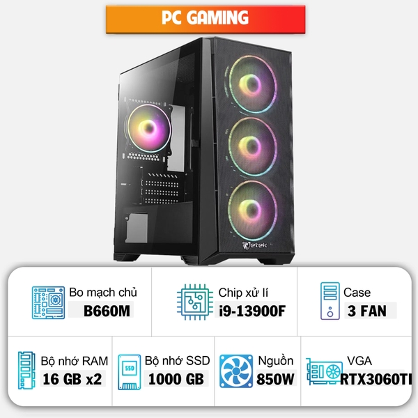 PCDL Gaming i9-13900F