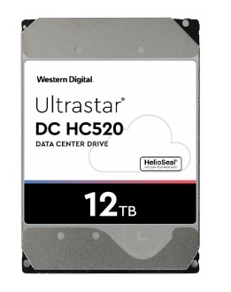 HDD WD Ultrastar HC520 12TB 3.5 inch SATA Ultra 512E SE HE123 256MB Cache 7200RPM HUH721212ALE604