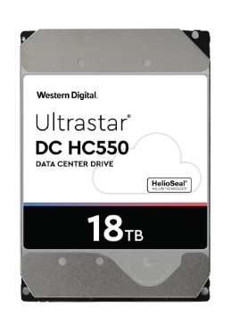 HDD WD Ultrastar HC550 18TB 3.5 inch SATA Ultra 512E SE NP3 512MB Cache 7200RPM WUH721818ALE6L4