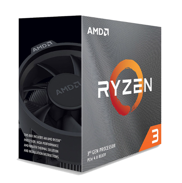 CPU AMD RYZEN 3 PRO 4350G MKP (3.8 GHZ TURBO UPTO 4.0GHZ / 6MB / 4 CORES, 8 THREADS / 65W / SOCKET AM4)