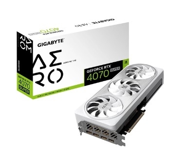 Card màn hình Gigabyte GeForce RTX 4070 Super Aero OC 12G (GV-N407SAERO OC-12GD)