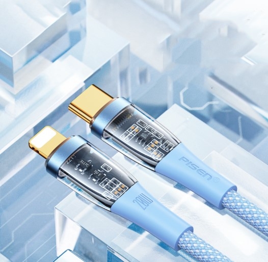 Dây cáp QUICK ice Crystal PD Explorer rainbow 1200mm