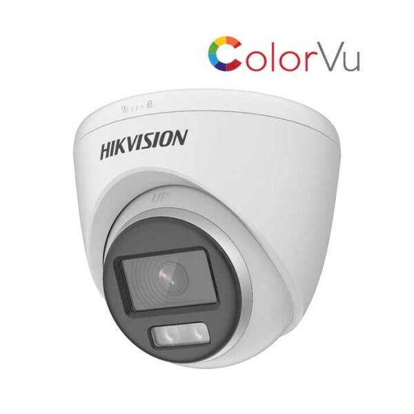 Camera HDTVI ColorVu 2MP HIKVISION DS-2CE72DF0T-F