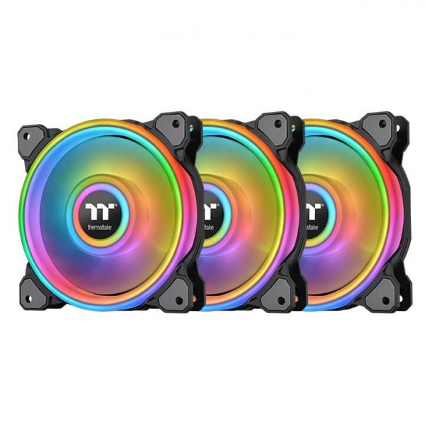 Fan Thermaltake Riing Quad 12 RGB 3 Fan Pack (CL-F088-PL12SW-A)