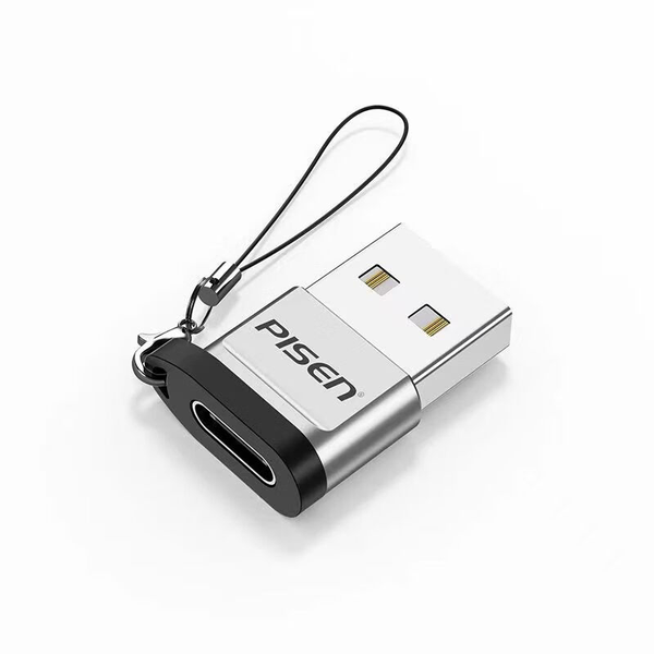 Hub chuyển Titanium Air USB2.0 sang Type-C PISEN NJ-H02