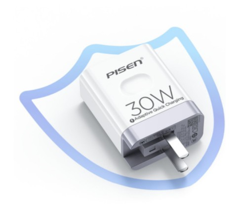 BỘ SẠC PISEN QUICK PD 30W (TS-C145) C TO LIGHTNING WHITE- PSS0107