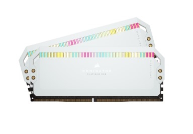 Bộ nhớ trong Corsair DDR5, 5600MHz 32GB 2x32GB DIMM, DOMINATOR PLATINUM RGB White Heatspreader, RGB LED, C40, 1.25V