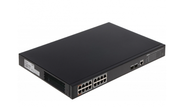 SWITCH POE DAHUA DH-PFS4218-16GT-230 16 PORT ALL GIGABIT LAYER 2