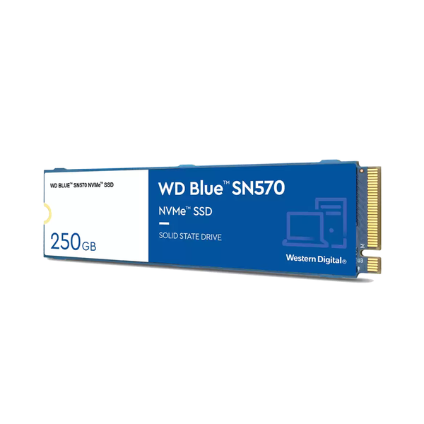 Ổ cứng SSD WD Blue SN570 250GB M.2 2280 NVMe Gen3 x4 (WDS250G3B0C)