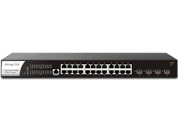 28-Port L2+ Managed Gigabit PoE Switch DrayTek VigorSwitch P2280x