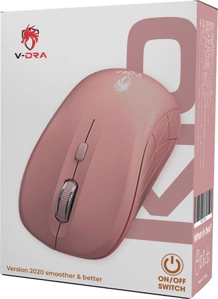 Chuột V-DRA K10 Pink