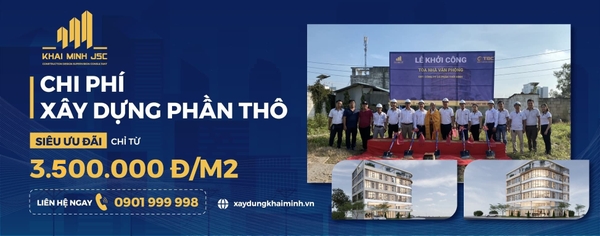 Báo giá xây dựng phần thô 2023