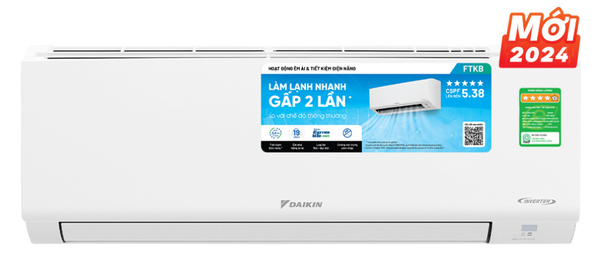 Máy lạnh Daikin FTKB60YVMV - 2.5HP - Inverter (Model 2024)