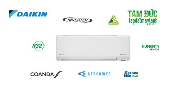 Máy lạnh Daikin Inverter FTKY25WAVMV - 1.0HP