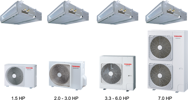 Máy lạnh Âm trần nối ống gió Inverter Toshiba RAV-GE1801BP-V (2.0HP)