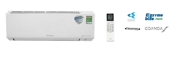 Máy lạnh Daikin FTKF25XVMV - 1HP - Inverter (New 2023)