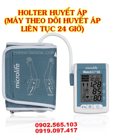 MÁY ĐO HUYẾT ÁP LIÊN TỤC 24 GIỜ WATCHBP O3