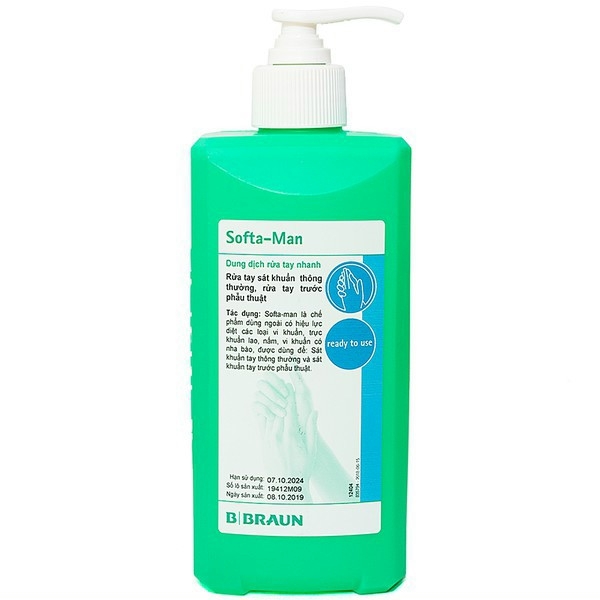 NƯỚC SÁT KHUẨN SOFTA-MAN 500ML