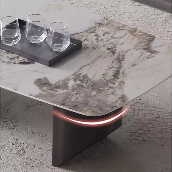 bàn trà mặt đá minoti được làm từ đá ceramic