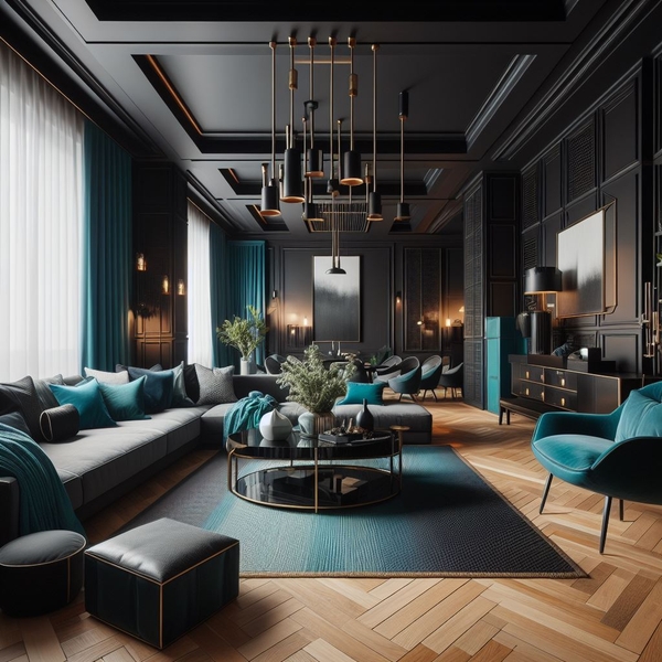 Lựa chọn màu chủ đạo - Xanh ngọc bích