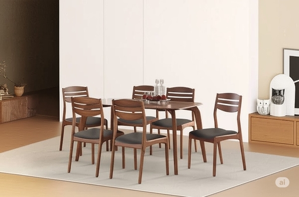 Mẹo Bố Trí Bàn Ăn 6 Ghế Trong Phòng Nhỏ Để Không Gian Thêm Rộng Rãi