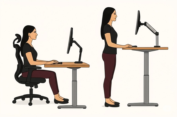 Tiêu Chuẩn Kích Thước Ghế Làm Việc Văn Phòng Theo Chiều Cao