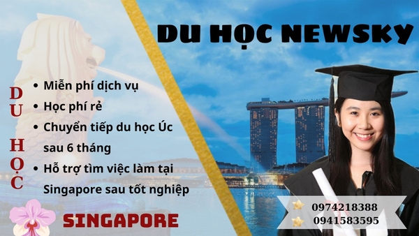 CHỈ VỚI TIỀN HỌC 4 TRIỆU 1 THÁNG TẠI ĐẤT NƯỚC HIỆN ĐẠI BẬC NHẤT CHÂU Á NHƯ SINGAPORE? TẠI SAO KHÔNG?