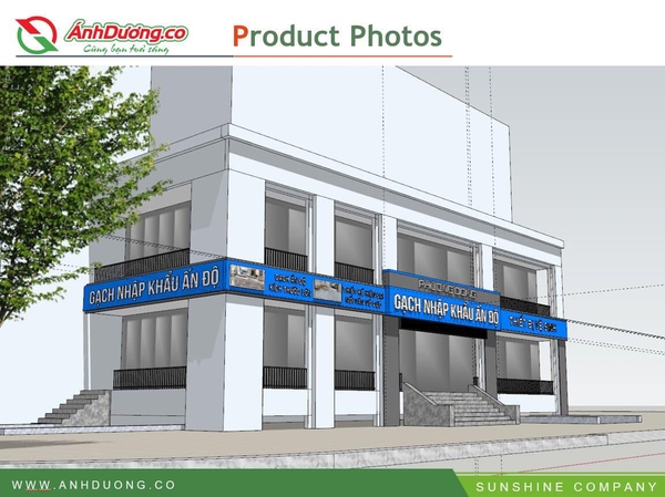Quảng Cáo Ánh Dương | Phương Đông Gạch Nhập Khẩu Lào Cai | Biển Quảng Cáo Đẹp