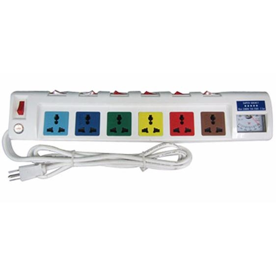 Ổ CẮM CÔNG SUẤT LỚN LIOA DÂY 3 LÕI CÓ NỐI ĐẤT - TIẾP ĐỊA MODEL 6OFSSA2.5-3