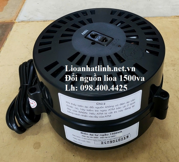 ĐỔI NGUỒN LIOA 1 PHA 1500VA - 1500W