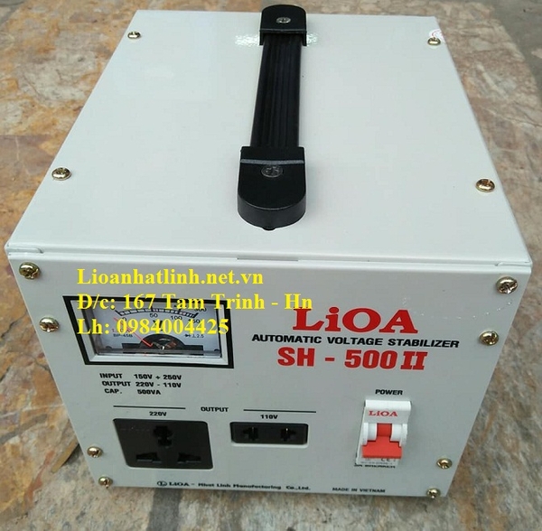 ỔN ÁP LIOA 500VA GIÁ BAO NHIÊU ?