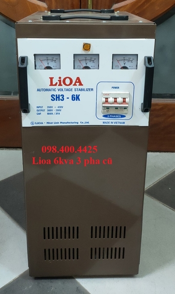 LIOA 6KVA 3 PHA CŨ
