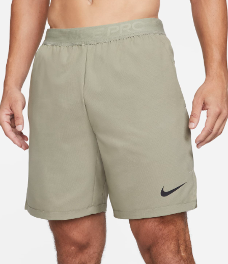 nike pro shorts khaki