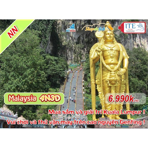 Tour Malaysia (4 NGÀY 3 ĐÊM) ITE 2015