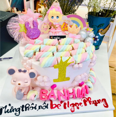 Bánh Kem Hình Tròn T000374
