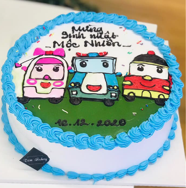 Bánh Kem Hình Tròn T000205