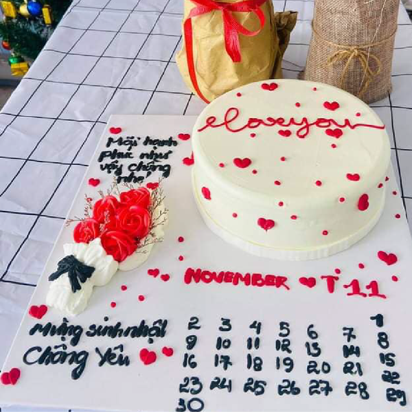 Bánh Kem Hình Tròn T000242