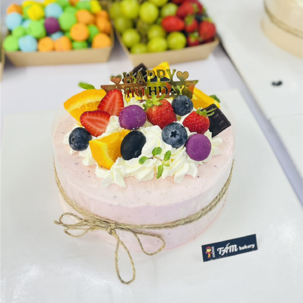 Bánh kem sữa chua vị trái cây T000596